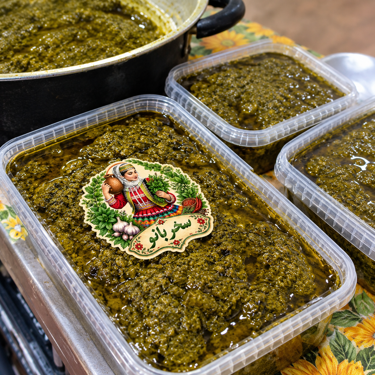 سبزی ترش واش 500 گرمی